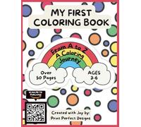 From A-Z: A Coloring Journey: My First Coloring Book