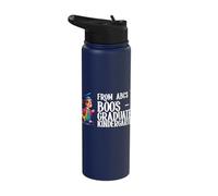 from Abc's to Boo's I Graduated Kindergarten Stainless Steel Insulated Water Bottle