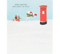 From Across The Miles Special Christmas Greeting Card Special Xmas Cards