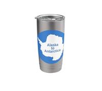 from Alaska to Antarctica Stainless Steel Insulated Tumbler
