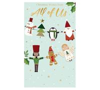 from All of Us Felt-Tastic Funtastic Hand-Finished Christmas Greeting Card XFTS065