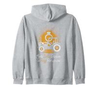From Barn Dances To Ring Romances Cowboy Cowgirl Tractor Zip Hoodie