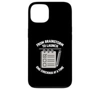 From Brainstorm To Launch Checklist Project Task Manager Case for iPhone 13
