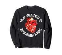 From Broken To Beautifully Strong Kintsugi Art Sweatshirt