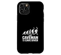 From Caveman To Cave Diver Evolution Scuba Case for iPhone 11 Pro