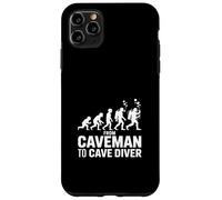 From Caveman To Cave Diver Evolution Scuba Case for iPhone 11 Pro Max