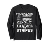 from Clans to Stars Stripes Heritage Long Sleeve T-Shirt