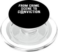 From Crime Scene To Conviction Forensic Science PopSockets PopGrip for MagSafe