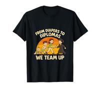 from Diapers to Diplomas Family Team Relay T-Shirt