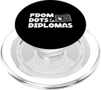 From Dots To Diplomas Braille Teacher Blind Awareness PopSockets PopGrip for MagSafe