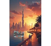 From Dubai With Love | 180 pages | for School, College, Notes & Journaling: Format A5 | 30 lines on page
