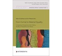 From Formal to Material Equality: Comparative Perspectives from History, Plurality of Disciplines and Theory: 6 (European Contract Law and Theory)