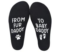 From Fur Daddy To Baby Daddy Gifts, New Baby Dad Socks, Soon To Be Parents Gift, Pregnancy Announcements, Future Dads Gifts, First time Dad