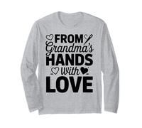 from Grandmas Hands with Love Knitting Crochet Long Sleeve T-Shirt