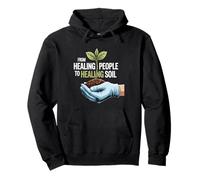 From Healing People to Healing Soil Nurse Doctor Retirement Pullover Hoodie