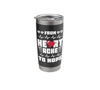 from Heartache to Hope - Open Heart Surgery Stainless Steel Insulated Tumbler