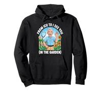 From ICU To I See You In The Garden Funny Retired ICU Doctor Pullover Hoodie