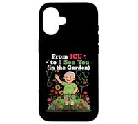 From ICU To I See You In The Garden Funny Retired ICU Nurses Case for iPhone 16