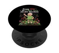 From ICU To I See You In The Garden Funny Retired ICU Nurses PopSockets Adhesive PopGrip