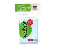 From Japan 100pcs Disposable Filter Bags for Loose Tea,White,3.7 L x 2.8 W in