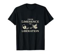 from Limerence to Liberation Butterfly Design T-Shirt