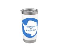 from Michigan to Antarctica Stainless Steel Insulated Tumbler