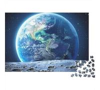 from Moon View 1000Pc Jigsaw Puzzle Cosmic Wave Backdrop - Decoration for Adults And Kids52x38cm/1000pcs