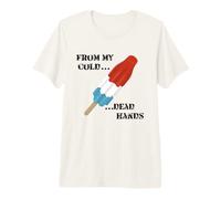 from My Cold Dead Hands Rocket Pop Design Premium T-Shirt
