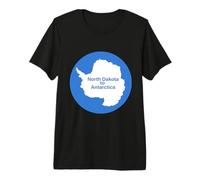 from North Dakota to Antarctica Premium T-Shirt
