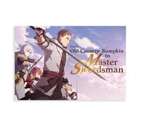 From Old Country Bumpkin to Master Swordsman Anime 1 Canvas Poster Wall Art Decor Print Picture Paintings for Living Room Bedroom Decoration 20x30inch(50x75cm)