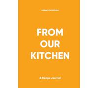 From Our Kitchen: A Recipe Journal - Orange