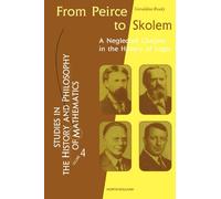 From Peirce to Skolem: A Neglected Chapter in the History of Logic