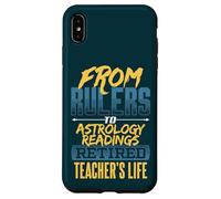 From Rulers To Astrology Readings Retired Teacher's Life Case for iPhone XS Max
