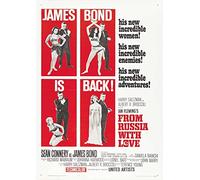 From Russia With Love James Bond Poster/Print/Picture Satin Photo Paper - A1-594mm x 841mm