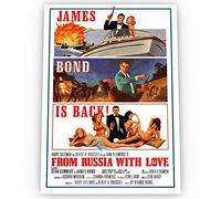 From Russia with Love POSTER Glossy Borderless of Various Sizes & Frame Option (A2 size 23.4 x 16.5 Inch / 594 x 420 mm, 02)