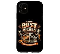 From Rust To Riches Classic Car Restoration Journey Case for iPhone 11