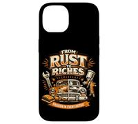 From Rust To Riches Classic Car Restoration Journey Case for iPhone 14