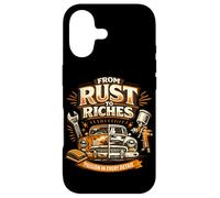 From Rust To Riches Classic Car Restoration Journey Case for iPhone 17