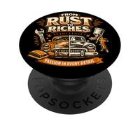 From Rust To Riches Classic Car Restoration Journey PopSockets Adhesive PopGrip