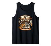 from Rust to Riches Classic Car Restoration Journey Tank Top