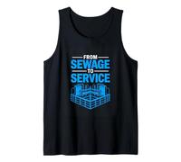 from Sewage to Service Wastewater Operator Tank Top