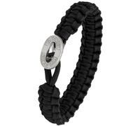 From Soldier To Soldier Oxidized Black Bracelet Oxidized Silver 1604-FSTS-BLA-S10-20 cm - Man - 925 Sterling Silver Silver 20 cm