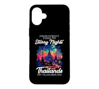From Street Food to Starry Nights, Thailand's My Playground Case for iPhone 16 Plus