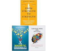 From Strength To Strength, The Magnetic Personality Attract Engage Impress!, Creative Mind And Success 3 Books Collection Set