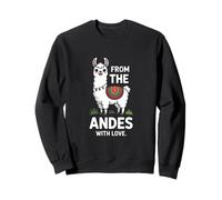 From The Andes With Love Llama Sweatshirt