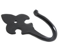 From the Anvil 33834 Fleur de LYS Coat Hook - Black