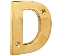 From the Anvil 83801D Letter D-Polished Brass