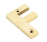 From the Anvil 83801F Letter F-Polished Brass