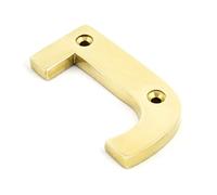 From the Anvil 83801J Letter J-Polished Brass