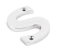 From the Anvil 83802S Letter S-Polished Chrome